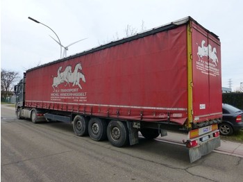 Humbaur HSA2006 - Semi-trailer dengan terpal samping