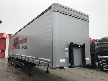 Kögel 3AS LET OP MAAR 2900KM  - Semi-trailer dengan terpal samping
