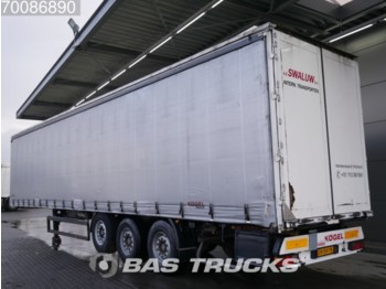 Kögel Liftachse SNCO24 - Semi-trailer dengan terpal samping