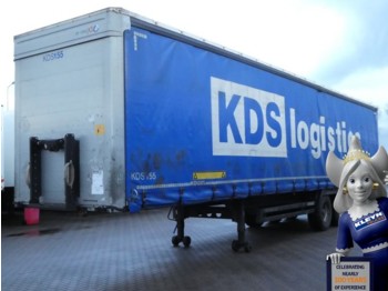 Kögel S24-1 ALU BOARDS - Semi-trailer dengan terpal samping