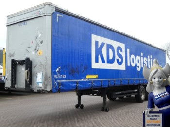 Kögel S24-1 ALU BOARDS - Semi-trailer dengan terpal samping
