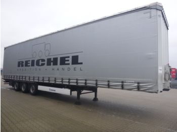 Krone Mega Schiebeplanen Sattelauflieger SDP 27 eLG4-C  - Semi-trailer dengan terpal samping