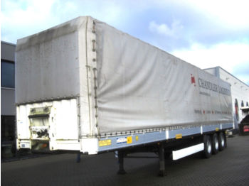 Krone SDP 27/Zoll-Verschlussanerkenntnis/BPW-Achse  - Semi-trailer dengan terpal samping