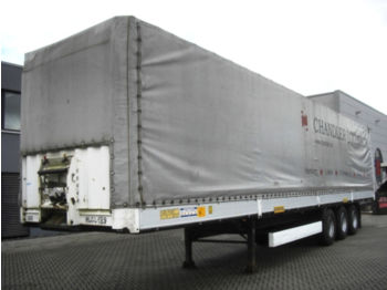 Krone SDP 27/Zoll-Verschlussanerkenntnis/BPW-Achse  - Semi-trailer dengan terpal samping