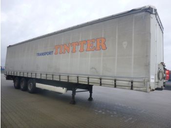 Krone Schiebeplanen Sattelauflieger SDP 27 eLB3-CS  - Semi-trailer dengan terpal samping