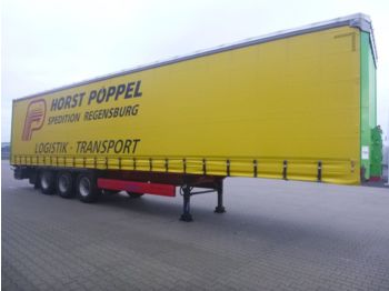 Krone Schiebeplanen Sattelauflieger SDP 27 eLB4-CS  - Semi-trailer dengan terpal samping
