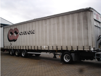 Metaco Curtain box mega volume - Semi-trailer dengan terpal samping