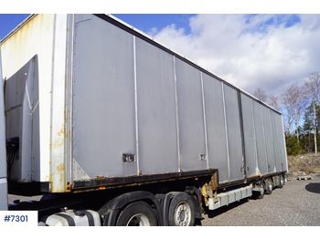  Narko 3 axle jumbo trailer with chapel - Semi-trailer dengan terpal samping