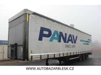Panav NV036M BPW MEGA 2013  - Semi-trailer dengan terpal samping