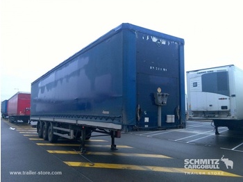 Samro Curtainsider dropside - Semi-trailer dengan terpal samping