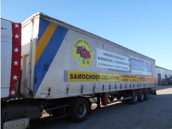 Samro SR334DAR (ROR-AXLES) - Semi-trailer dengan terpal samping