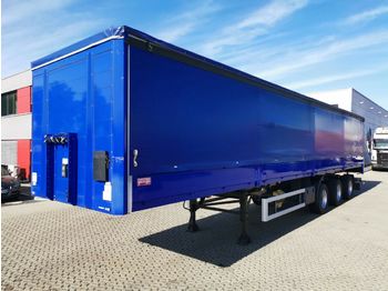 Schmidt Hagen / 2 Lenkachsen / Stahltransport  - Semi-trailer dengan terpal samping