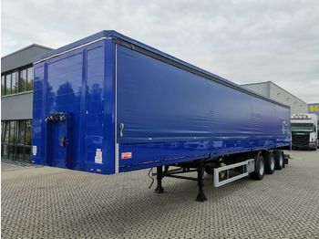 Schmidt Hagen / 2 Lenkachsen / Stahltransport  - Semi-trailer dengan terpal samping