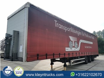 Sommer SP 24T, 9 T LAADKLEP dhlm 9000 kg lift - Semi-trailer dengan terpal samping