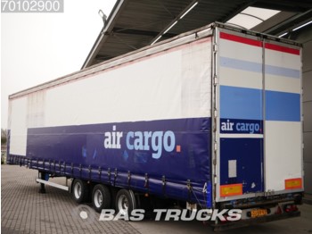 Talson ME Mega Liftachse Aircargo Rollenbett Luftfracht Hydraroll - Semi-trailer dengan terpal samping