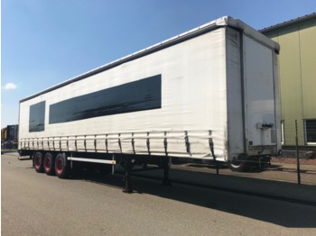 Vogelzang schuizeilen + dak - Semi-trailer dengan terpal samping