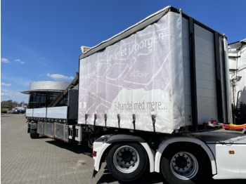 DAPA City trailer with HMF 910 - Semi-trailer flatbed