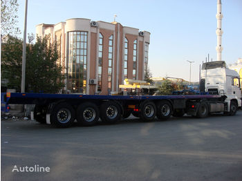 DONAT Extendable Flatbed Heavy Duty - Semi-trailer flatbed