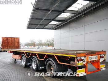 EKW Ausziehbar Bis: 21m87 3x Lenkachse RO 47T 3AUG - Semi-trailer flatbed