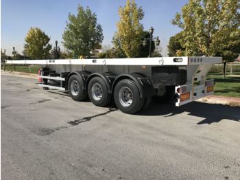 EMIRSAN 40 Feet Flatbed Trailer - Semi-trailer flatbed