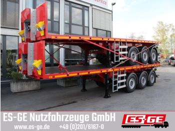 ES-GE 3-Achs-Ballastauflieger  - Semi-trailer flatbed