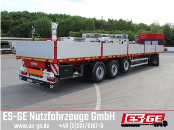 ES-GE 3-Achs Sattelanhänger -Bordwände  - Semi-trailer flatbed