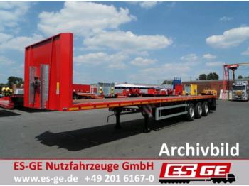 ES-GE 3-Achs-Sattelauflieger - Rungen  - Semi-trailer flatbed