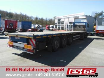 ES-GE 3-Achs-Sattelauflieger mit Rungen  - Semi-trailer flatbed