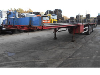 Fruehauf ISDX (BPW-axles) - Semi-trailer flatbed