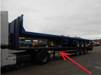 Fruehauf TX 39BC - Semi-trailer flatbed