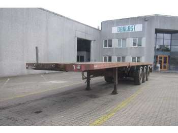 HRD kran trailer - Semi-trailer flatbed