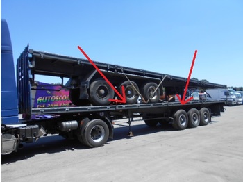 Kempf FULL STEEL SUSPENSION - Semi-trailer flatbed
