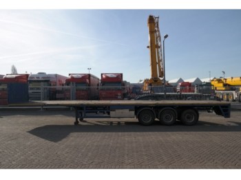 Kromhout FLATBED TRAILER 6,5M EXTENDABLE - Semi-trailer flatbed