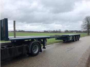 Kromhout Kromhout Flatbed loader 28.5 mtr extension remote steering - Semi-trailer flatbed