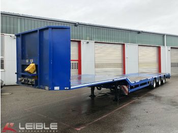 Kromhout TSR Tieflader-Lenkachse - Ladehöhe 75cm  - Semi-trailer flatbed