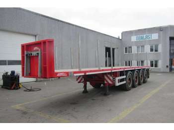 MTDK 5.6 m udtræk - Semi-trailer flatbed