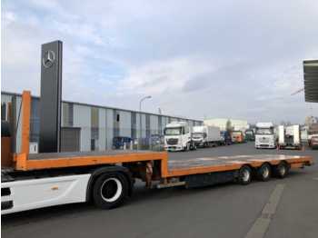 Möslein STP3 Tieflader/Plattform TÜV 06/19 27.250Kg NL  - Semi-trailer flatbed