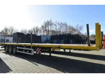 Möslein ST 3 Schwebheim Sanh Satteltieflader ausz.4m  - Semi-trailer flatbed