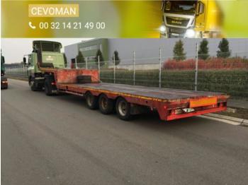 Nooteboom 3-asser - Semi-trailer flatbed