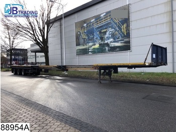 Nooteboom open laadbak 55000 KG, 13.14 - 23.85 mtr, 2x Extendable - Semi-trailer flatbed