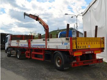 PANAV NV 18OK hr palfinger 7501 - Semi-trailer flatbed