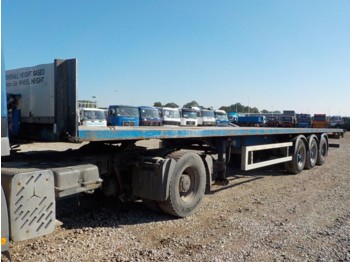 SDC BPW-axles - Semi-trailer flatbed