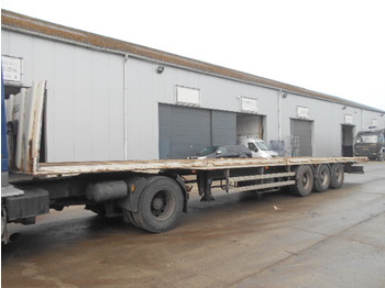 Samro S338S (SMB-axles) - Semi-trailer flatbed