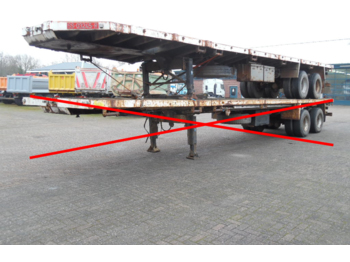 Traylona 2-axle platform trailer 50000KG / Extendable 22M - Semi-trailer flatbed