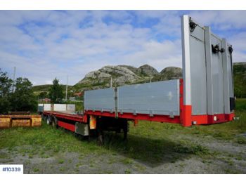  Tyllis Jumbo trailer with driving ramps - Semi-trailer flatbed