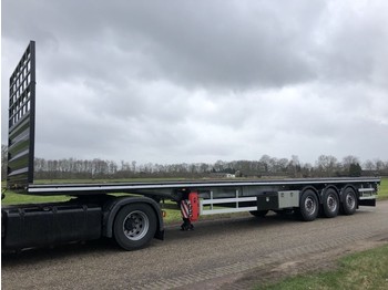 Vlastuin VTR Flat loader , platform , steel-stahl trailer - Semi-trailer flatbed