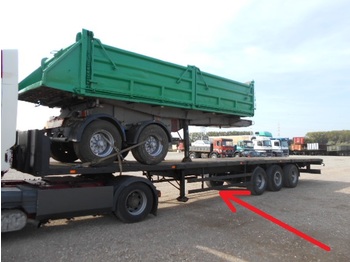 panav NV 35 PK (BPW-axles / STEEL SUSPENSION) - Semi-trailer flatbed