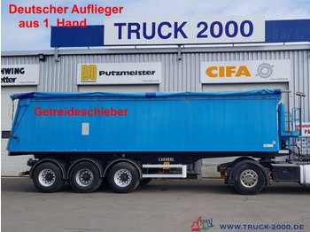 Carnehl 3 Achs 40m³ Alu Getreide Schieber 32.8t.Nutzlast - Semi-trailer jungkit