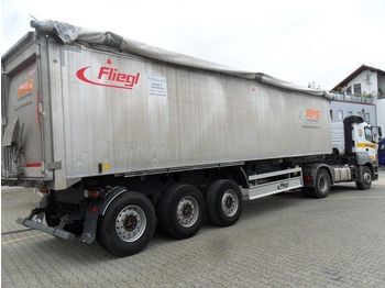 Fliegl ca. 50 cbm Hinterkipper, Kombi-Pendel, Kornschie  - Semi-trailer jungkit