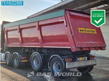 GS Meppel 45-3033-126 bl7 2 axles 26m3 Stahl Multi-Kappen Lift-Lenkachse NL-Trailer - Semi-trailer jungkit